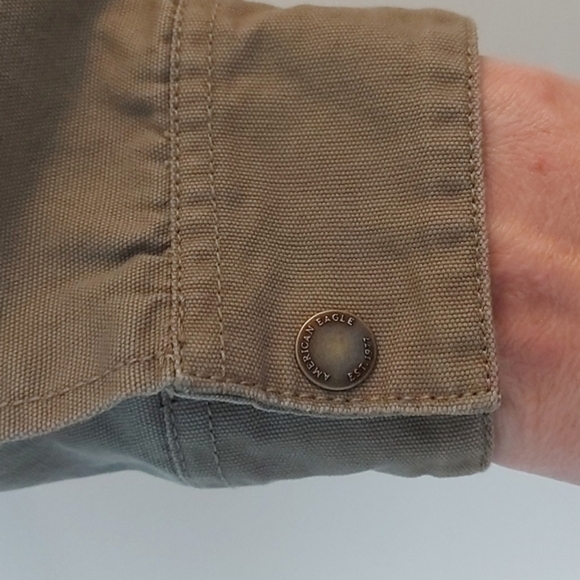 NWOT American Eagle Asymmetrical Southwestern/Aztec Patterned Moto Jacke… - Picture 7 of 9